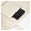 Large Canvas Shopper Bag Pocket Phone